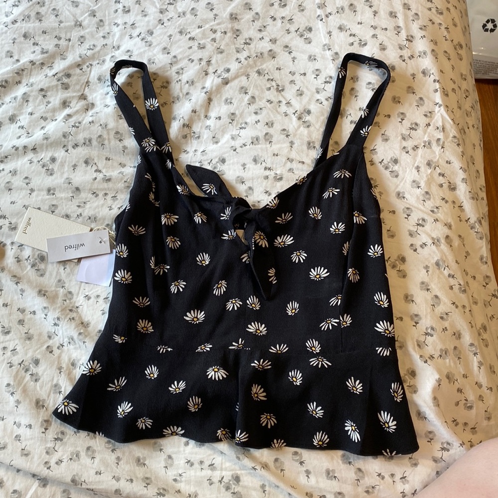 Aritzia Sunflower Tank Top